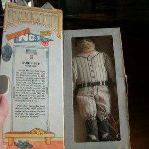 1979 babe ruth cloth doll by hallmark.